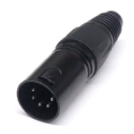 Plug to cable<gtran/> HY1.4813 XLR 5-pin male