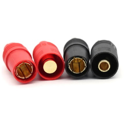 Battery connector AS150-F.G.R Female Red