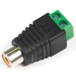 Connector RCA Female with terminal block