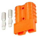 Battery connector SB50A  ORANGE  8AWG