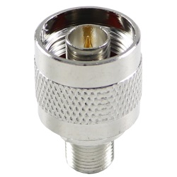 RF connector N Male for F-nut