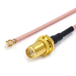 Cable SMA female - IPEX U.FL female RG178 L=100mm