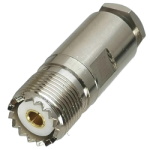 RF connector PL259 UHF female to RG58 cable