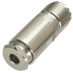 RF connector PL259 UHF female to RG58 cable