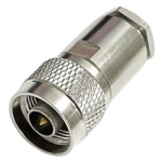 RF connector N male to RG58 cable
