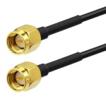 Adapter cable SMA male - SMA male RG-174 3м