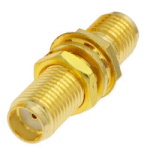 Adapter SMA-KKY SMA female - SMA female in housing with nut