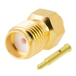 RF connector SMA-KB2 female to RG405 cable