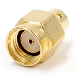 RF connector RP-SMA-JB3 male to RG402 cable