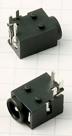 Роз'єм DC Power Jack PJ037 (1.65mm center pin)