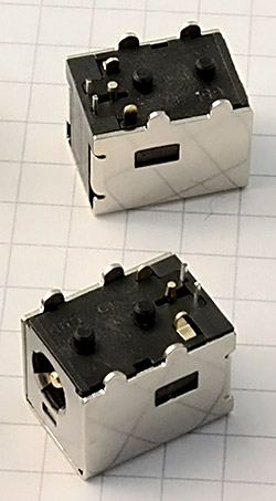 Разъем DC Power Jack PJ045 (2.35mm center pin) 65W