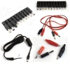 Power supply cable with a set of adapters (27 items)