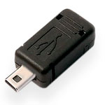 Вилка USB-MINI-8M в корпусе 8pin на кабель