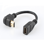 Cable 1.4 HDMI cable HD TV 90 degree adapter