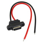 Body socket<gtran/> USB Type-C 2pin с проводом L=100mm R1-1</ntran>