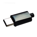 Вилка USB Type-C 4pin в корпусе на кабель черн. CN-18-07</ntran>