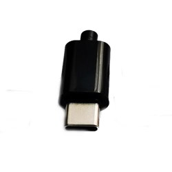 Вилка с триггером USB Type-C 2pin в корпусе PD 5V черная R11-6