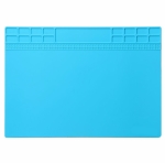 Heat-resistant silicone mat 350x250mm blue