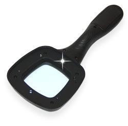 Лупа ручная MG600558  LED. +UV, 3Х, диаметр 65мм