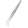 Medical tweezers 114-50-0011 curved [157mm, matt]
