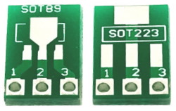 Printed circuit board  SOT89/SOT223-DIP adapter