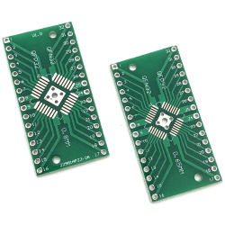 Prototype board  adapter QFN32/TQFP32 (0.8/0.65mm) -DIP32