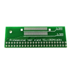 Development board universal  FFC46pin double 0.5mm, 1.1/1.2mm for 2.54mm pins