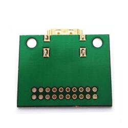 Printed board with connector HDMI 19pin J-19P
