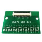 Printed board with connector  FFC/FPC-30P pitch 0.5mm