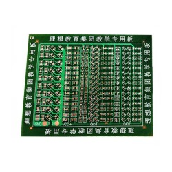 Printed circuit board universal training 0805 0603 0402