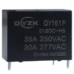 Реле QY161F-012DC-HS 35A 1A coil 12VDC