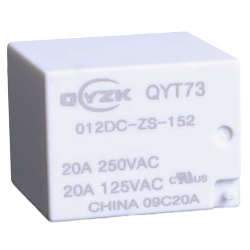 Реле QYT73-005DC-ZS-152 20A 1C coil 5VDC