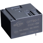 Реле QYT90-1-012DC-HSW<gtran/> 60A 1A coil 12VDC