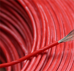 Installation wire UL3239 14AWG (41*0.254) silicone red (3KV)