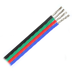 RGB flat cable 4-pin 24AWG 11*0.14mm