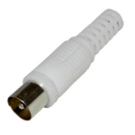 RF connector  HY1.2219 antenna plug for cable, white