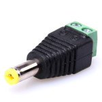 Power plug 5.5/2.1MS with terminal block