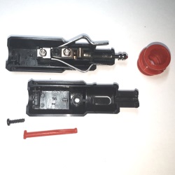 Daier car cigarette lighter plug DE-02 with double-standard fuse 21/12mm