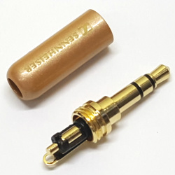 Plug to cable Sennheiser 3-pin 3.5mm enamel Ocher, type A