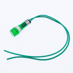Сигнальный индикатор XDN1-C-LED L=150mm 220VAC Зеленый
