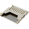 Slot for memory cards; SD; SMD