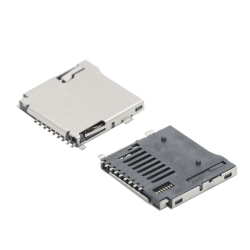  MR07 connector for Micro SD with ejector
