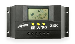 Контроллер заряда аккумулятора от солнечной батареи JUTA CM3024Z 30А 12/24