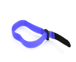  Compression cable tie  Velcro BLUE 200x20mm with buckle