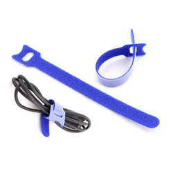  Cable tie  Velcro BLUE 150x10mm without buckle