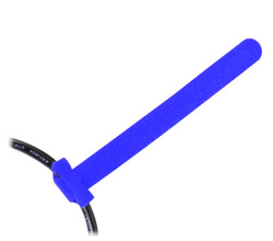  Cable tie  Velcro BLUE 150x10mm without buckle