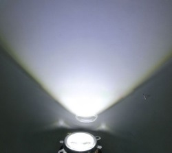 Линза для COB светодиодов 120° с рефлектором