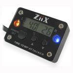 Two-channel tire pyrometer<gtran/>  ZiiX Tire TEMP ATTACKER (2 Sets) for motorcycle<gtran/>