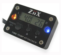  Two-channel tire pyrometer  ZiiX Tire TEMP ATTACKER (2 Sets) for motorcycle