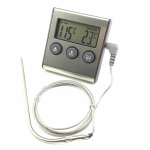  Thermometer electronic timer  WINYS STEEL [-50°C to+300°C, external sensor]